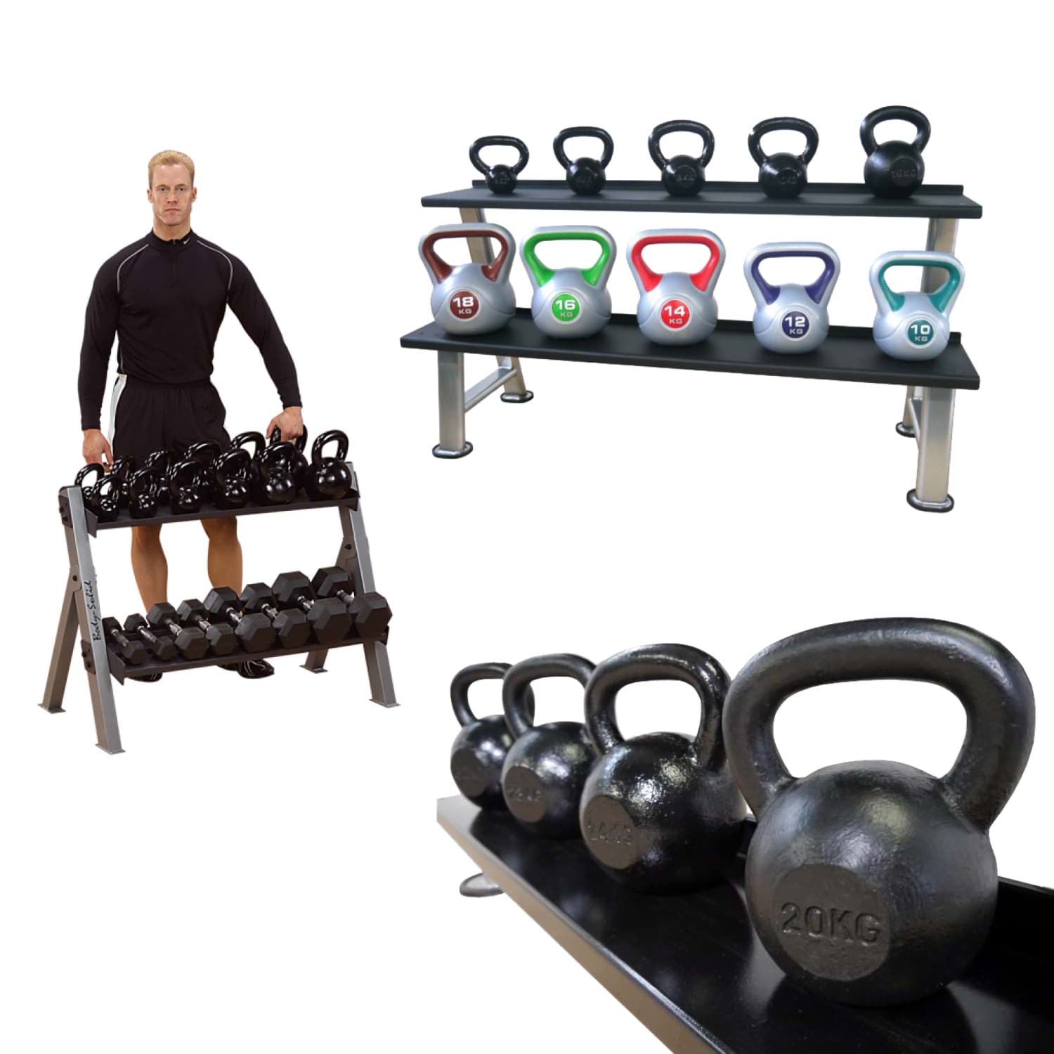 Bild für Kategorie Kettlebells & Ablagen