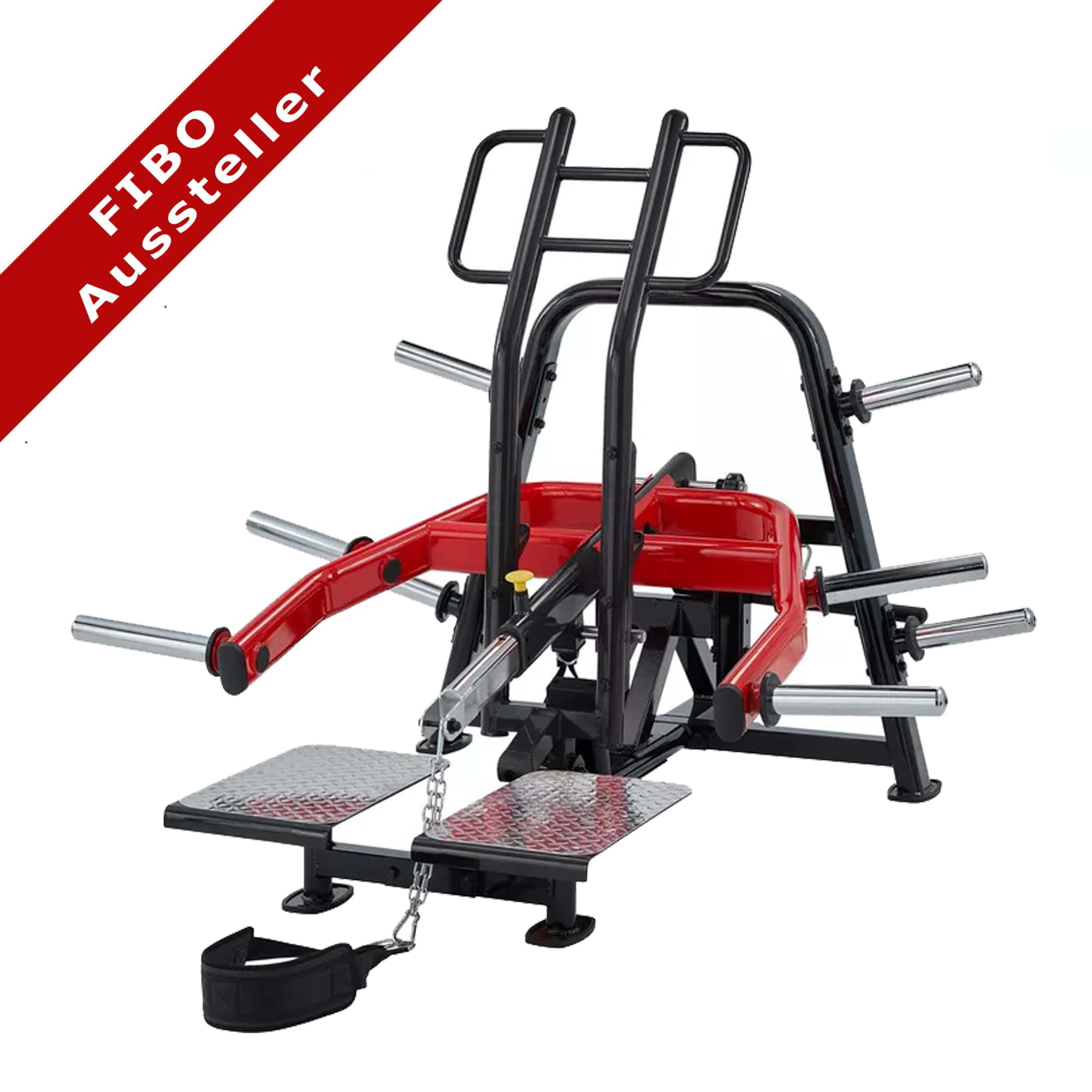 Bild von Belt Squat / Gürtel-Kniebeugen-Maschine PLSBS -FIBO-Aussteller-
