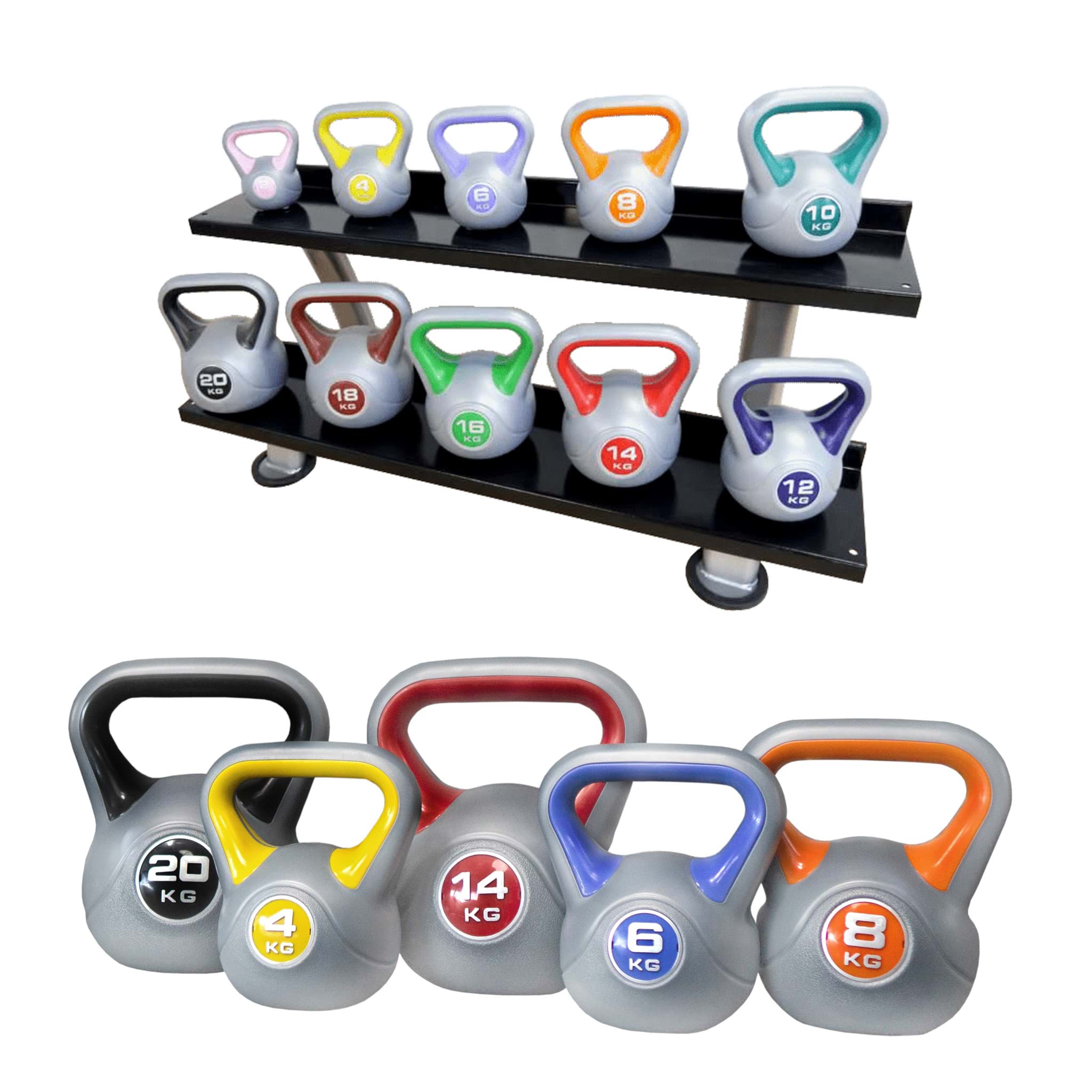 Bild von Kettlebell, Kunststoff