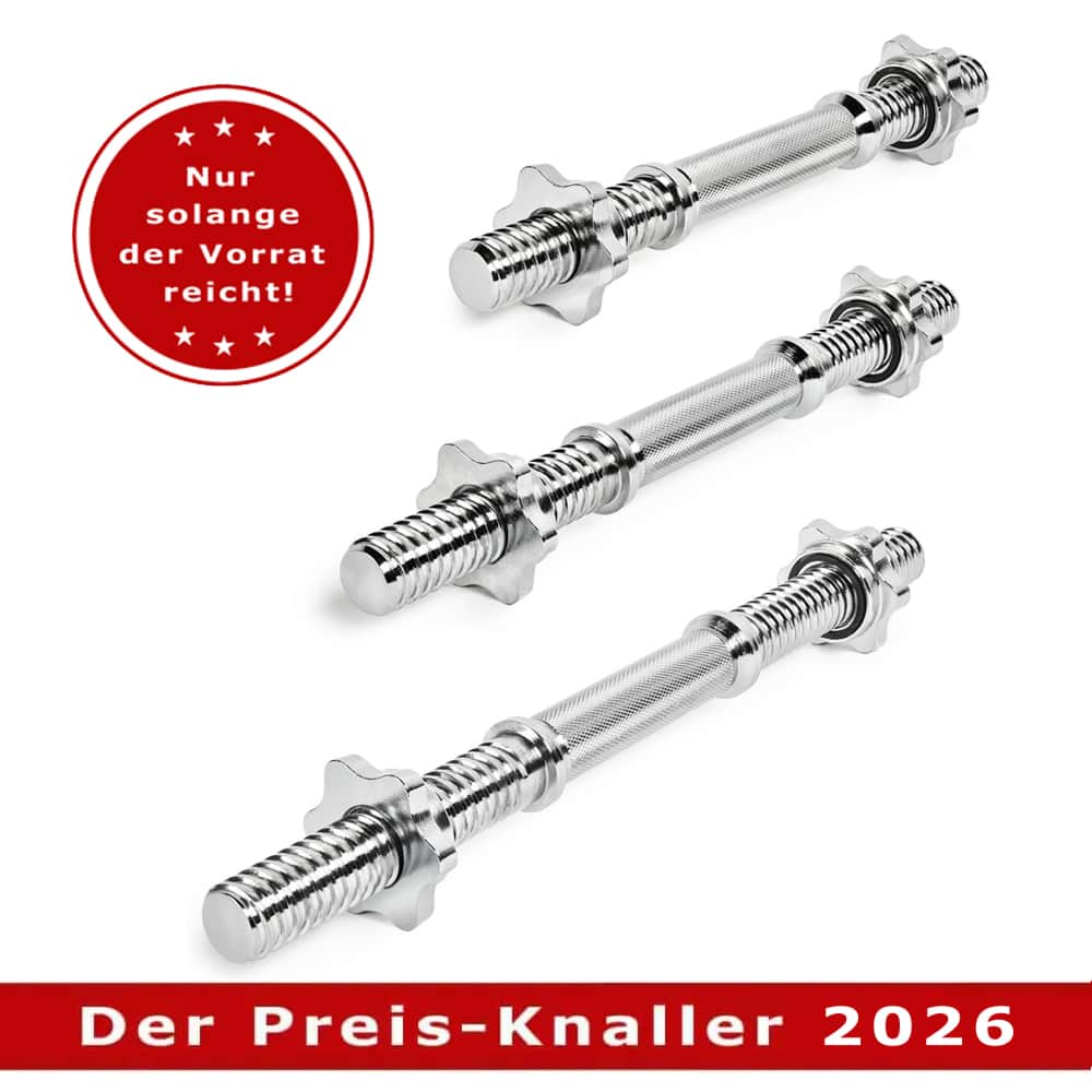 Bild von Kurzhantel 30mm, inkl. Sterneverschlüsse