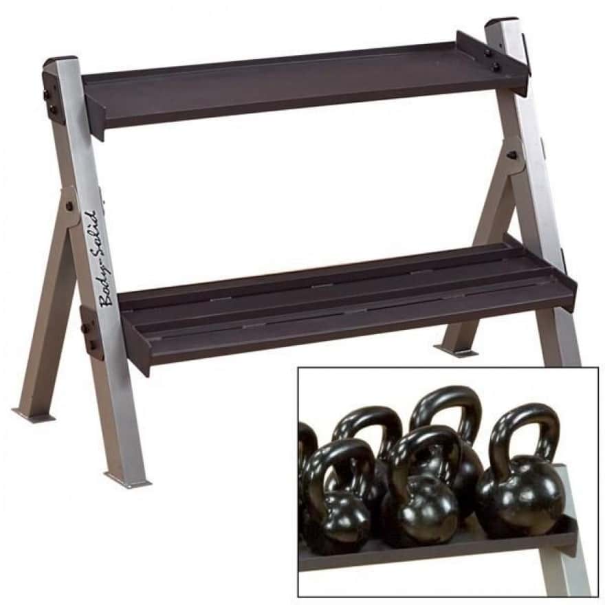 Bild von GDKR-100 Kettlebell-Ablage / Kurzhantelablage